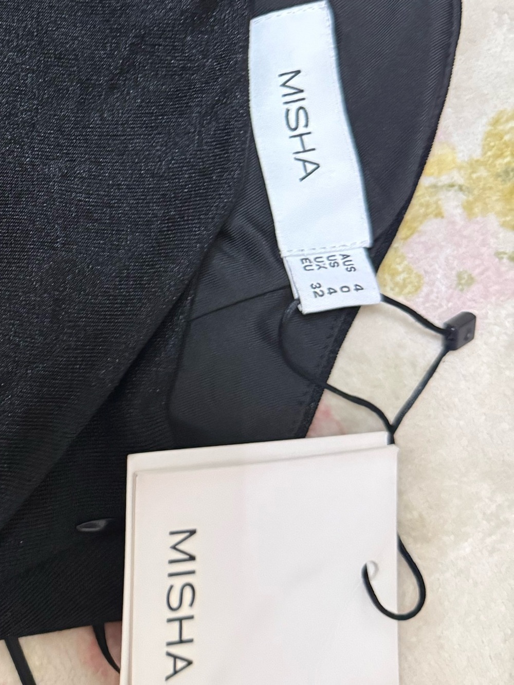MISHA NWT Cut-Out One Shoulder Wide Leg Stretch Jumpsuit - Picture 8 of 10